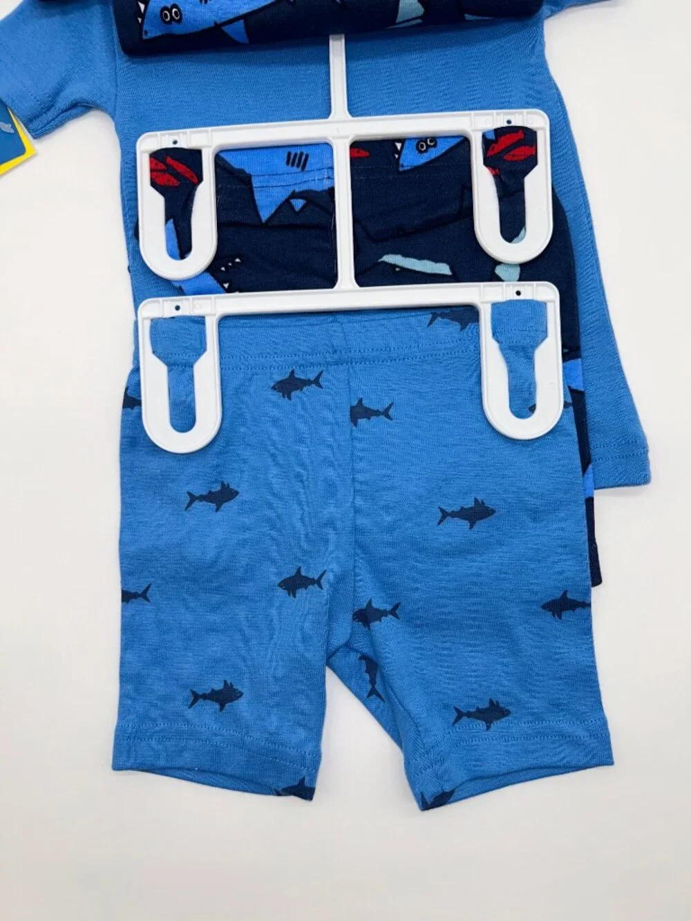 Carter's Boys 12M 4pc Shark Themed Pajama Set